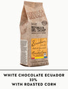 WHITE CHOCOLATE ECUADOR 33% WITH ROASTED CORN